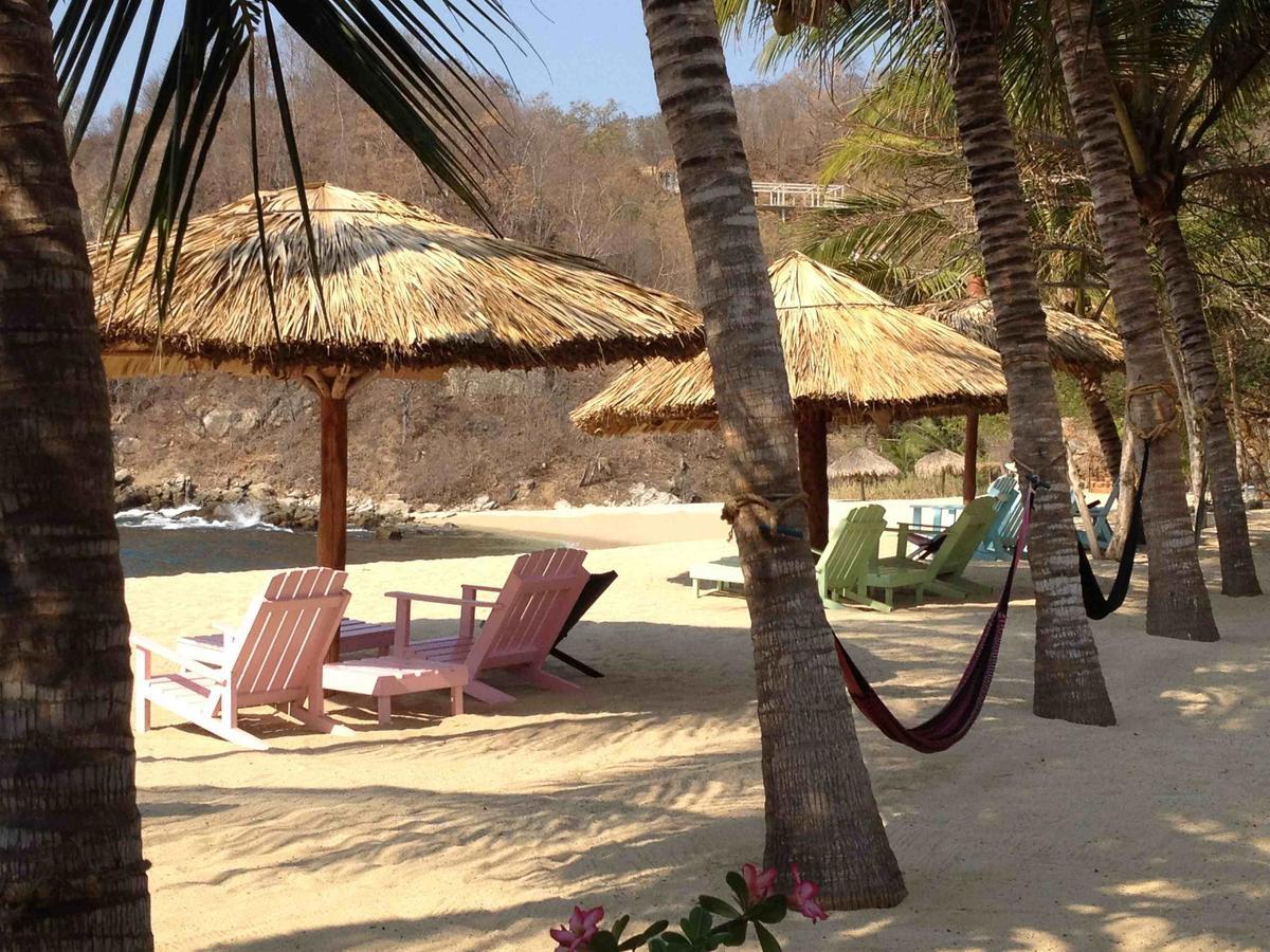 Casa Luna Playa Puerto Ángel Exterior foto